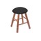 Holland Bar Stool Co Maple Vanity Stool, Medium Finish, Rein Thatch Seat RC18MSMed018 - alternate 1